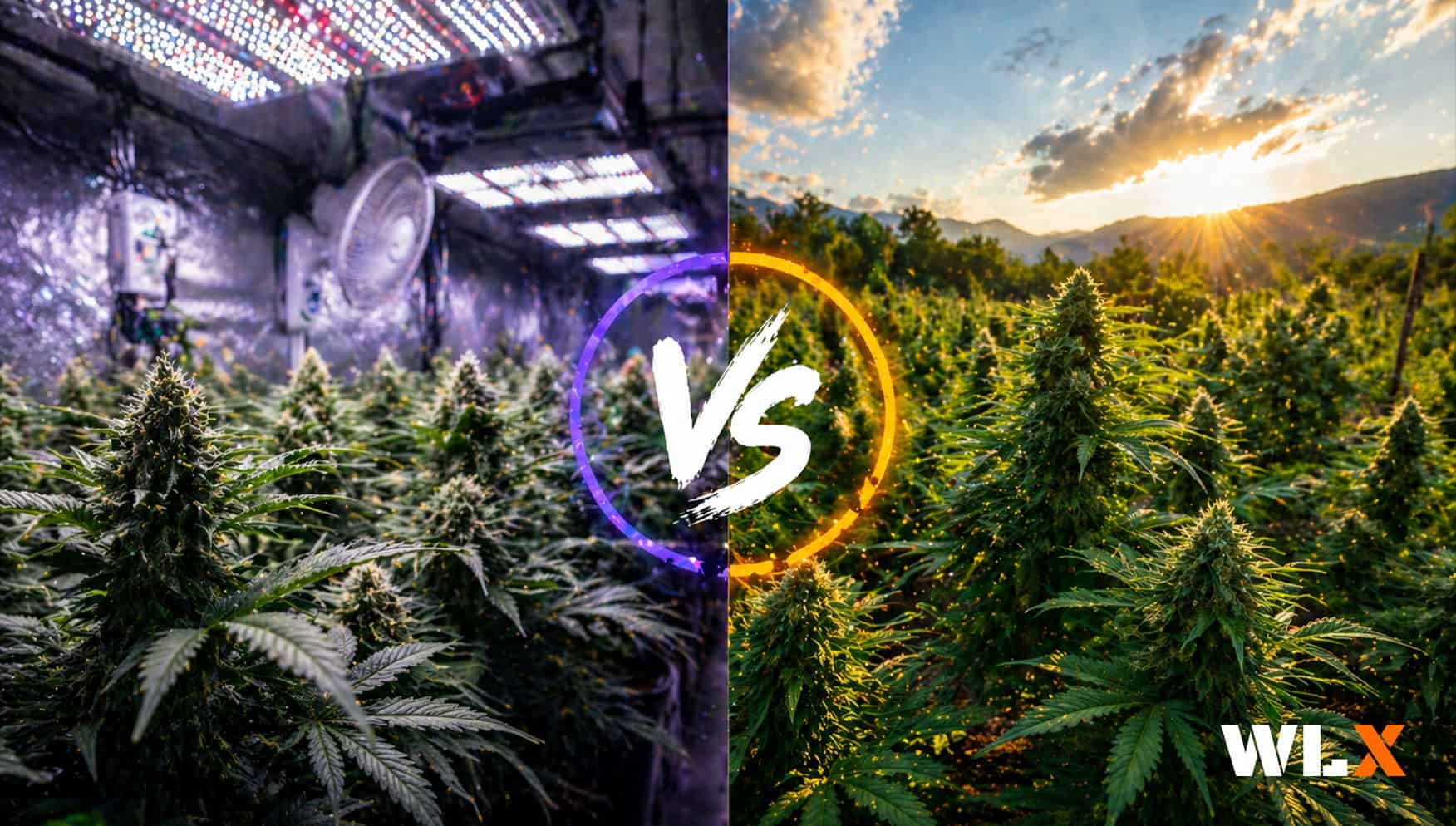 Indoor vs Outdoor THCa Flower: Complete Comparison (2026)