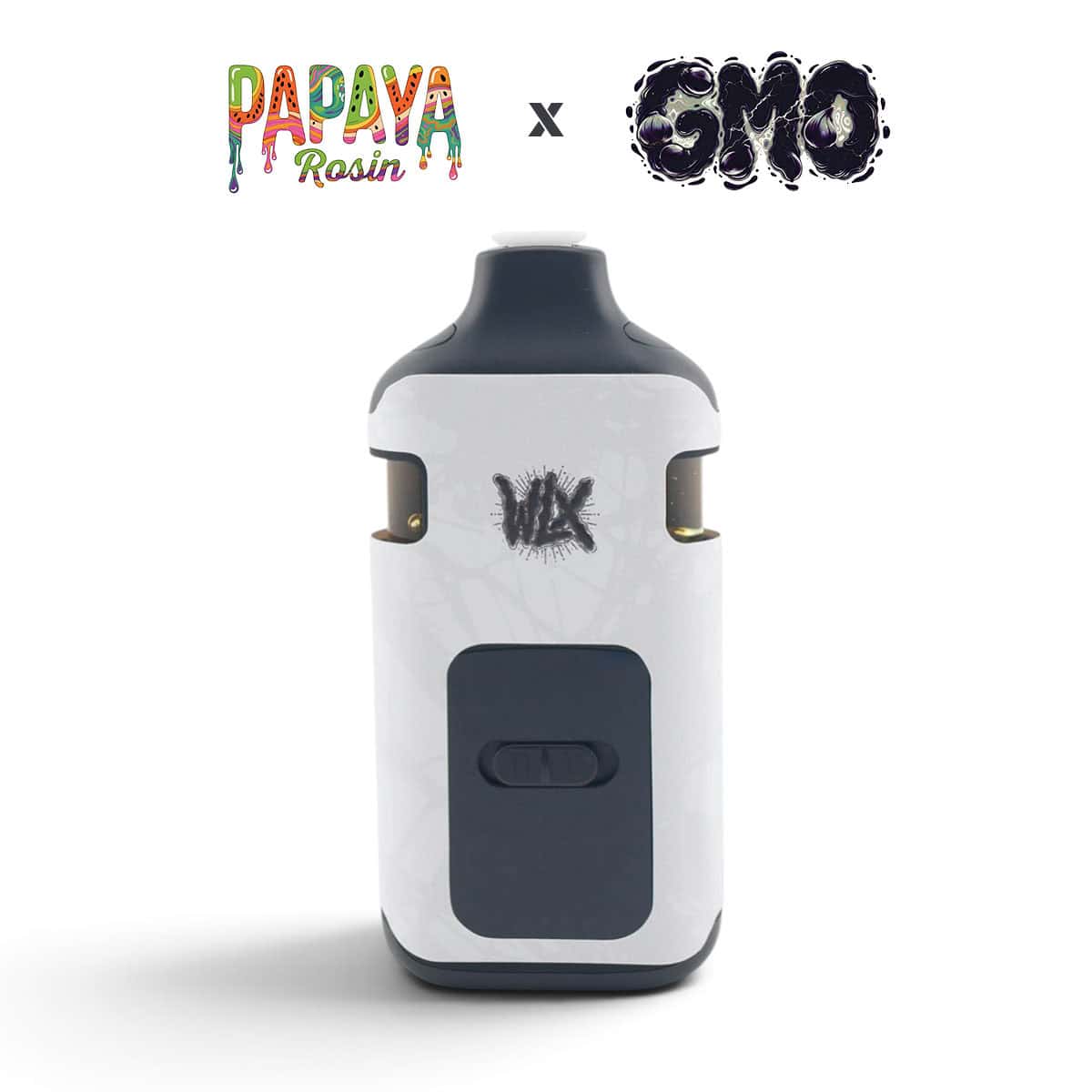 white-label-exotics-thca-vapes-liquid-diamonds-Papaya-x-GMOAIO